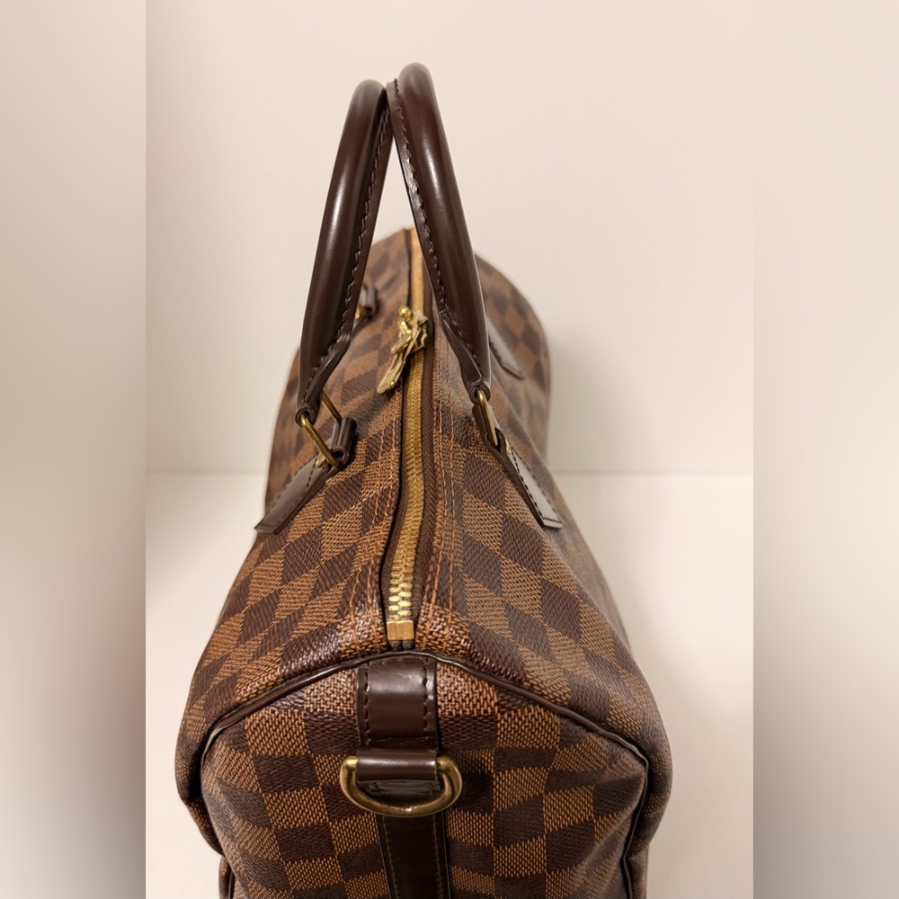 ✨ Authentic Louis Vuitton Speedy 30 Bandoulière – Damier Ebene ✨ - Picture 6 of 15